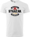 Koszulka dla strażaka Najlepszy Strażak na Świecie kolor biały