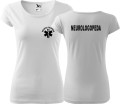 Neurologopeda 04 koszulka damska pure medyczna biała.jpg