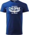 Najlepszy Chłopak na Świecie koszulka męska allekoszulki prezent dzień chłopaka walentynki chaber.jpg