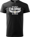 Najlepszy Chłopak na Świecie koszulka męska allekoszulki prezent dzień chłopaka walentynki czarna.jpg