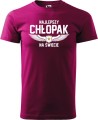 Najlepszy Chłopak na Świecie koszulka męska allekoszulki prezent dzień chłopaka walentynki malina.jpg