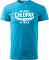 Najlepszy Chłopak na Świecie koszulka męska allekoszulki prezent dzień chłopaka walentynki turkus.jpg