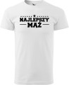 Najlepszy Mąż koszulka męska allekoszulki prezent dzień chłopaka walentynki biała.jpg