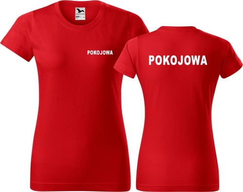 Pokojowa 03 koszulka damska medyczna allekoszulki allemedyczne czerwony.jpg