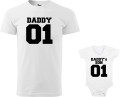 Zesta koszulka męska i body nadruk Daddy Daddy's son 01 kolor biały AlleKoszulki Dzień Taty.jpg
