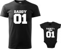 Zesta koszulka męska i body nadruk Daddy Daddy's son 01 kolor czarny AlleKoszulki Dzień Taty.jpg