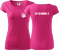 Opiekunka 04 koszulka damska medyczna bawełniana dopasowana pure allekoszulki malina.jpg