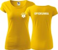 Opiekunka 04 koszulka damska medyczna bawełniana dopasowana pure allekoszulki żółty.jpg