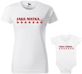 Jaka Matka taka Córka koszulka damska body allekoszulki biala.jpg