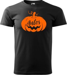 Koszulka dziecięca Halloween DYNIA + IMIĘ