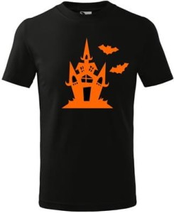 Koszulka dziecięca Halloween ZAMEK