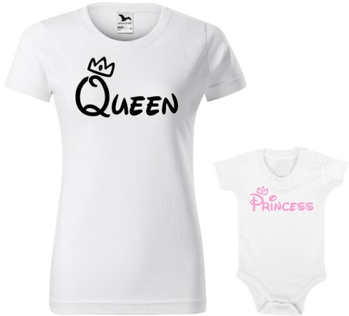 Queen Princess 02 koszulka damska body allekoszulki białe.jpg