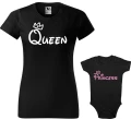 Queen Princess 02 koszulka damska body allekoszulki czarne.jpg