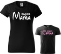 Super Mama Córka koszulka damska dziecięca allekoszulki czarna (Copy).jpg