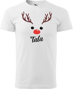 Świąteczna koszulka męska RENIFEREK TATA