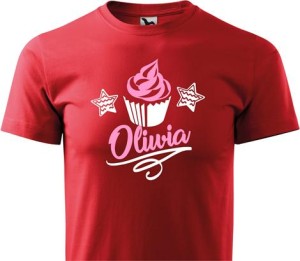 Świateczna koszulka dziewczęca BABECZKA + IMIĘ