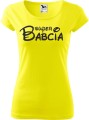 Super Babcia 02 koszulka damska pure allekoszulki prezent na dzień babci cytryna.jpg