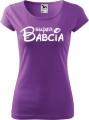 Super Babcia 02 koszulka damska pure allekoszulki prezent na dzień babci fiolet.jpg