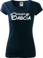 Super Babcia 02 koszulka damska pure allekoszulki prezent na dzień babci granat.jpg