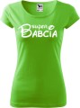 Super Babcia 02 koszulka damska pure allekoszulki prezent na dzień babci green apple.jpg