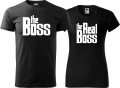 The Real Boss Loading damska męska koszulka allekoszulki allekoszulkipl zestaw dla par czarny.jpg