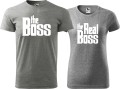 The Real Boss Loading damska męska koszulka allekoszulki allekoszulkipl zestaw dla par szary.jpg