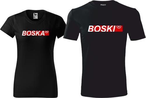 Zestaw Koszulek dla PAR Boski Boska 02 kolor czarny AlleKoszulki Walentynki Święta  Urodziny.jpg