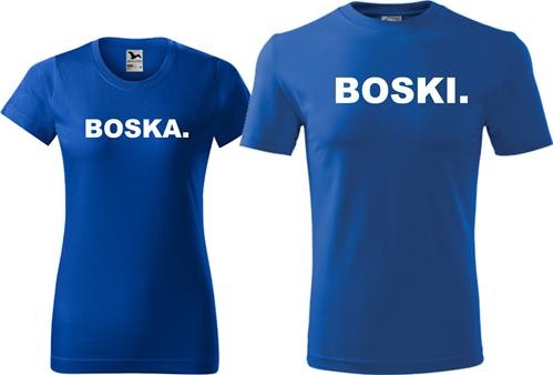 Zestaw koszulek dla PAR Boski Boska 02 kolor chabrowy AlleKoszulki Walentynki Święta  Urodziny.jpg