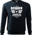 Bluza dla dziadka z nadrukiem Dziadek jednostka do zadań specjalnych prezent na dzień dziadka kolor granatowy