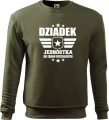 Bluza dla dziadka z nadrukiem Dziadek jednostka do zadań specjalnych prezent na dzień dziadka kolor militarny