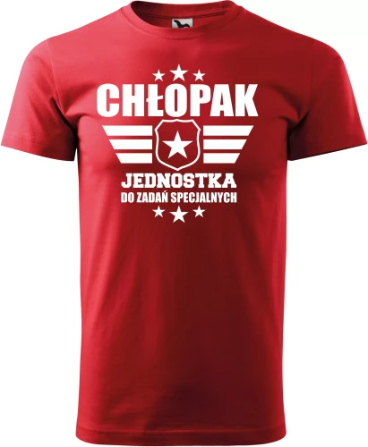 AnyConv.com__Chłopak Jednostka do zadań specjalnych męska koszulka prezent na walentynki dzień chłopaka urodziny czerwony.webp
