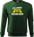 Ja łowię żona mnie kocha zieleń trawy