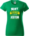 AnyConv.com__Niby nie ma Ideałów a jednak damska koszulka prezent na walentynki dzień kobiet urodziny zieleń trawy.webp
