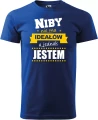 AnyConv.com__Niby nie ma Ideałów a jednak męska koszulka prezent na walentynki dzień chłopaka urodziny chaber.webp