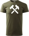 Koszulka górnika herb górniczy kolor militarny