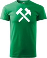Koszulka górnika herb górniczy kolor zielony