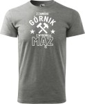 Koszulka dla Górnika - Z zawodu górnik z wyboru mąż