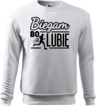 Bluza męska Biegam bo Lubię