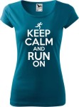 Koszulka Damska PURE Keep Calm and Run On