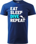 Koszulka dla nurka - Eat Sleep Dive Repeat