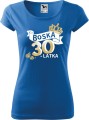 Boska 30 korona damska koszulka pure allekoszulki lazur.jpg