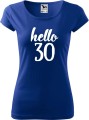 Hello 30 damska koszulka pure allekoszulki chaber.jpg