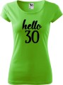 Hello 30 damska koszulka pure allekoszulki green apple.jpg