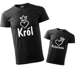 Zestaw koszulek "Król Księciunio"