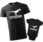 Zestaw koszulka i body "Synozaur Tatozaur"