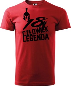 Koszulka męska "Człowiek Legenda"