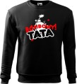 Bluza na prezent dla Taty, długi rękaw, Dzień taty bluza męska czarna