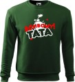 Bluza na prezent dla Taty, długi rękaw, Dzień taty bluza męska ciemno zielona