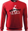Bluza na prezent dla Taty, długi rękaw, Dzień taty bluza męska czerwona