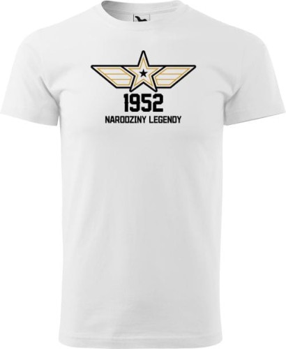 Koszulka męska Narodziny Legendy skrzydła 1952 70lat AlleKoszulki (7).jpg